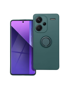 Coque SILICONE RING pour XIAOMI Redmi NOTE 13 PRO+ 5G vert 2