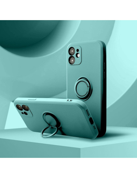Coque SILICONE RING pour XIAOMI Redmi NOTE 13 PRO+ 5G vert