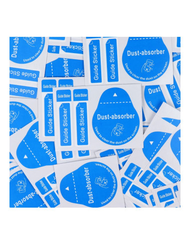 Dust removal stickers - set 100 pcs