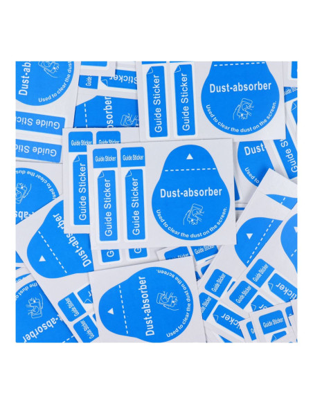 Dust removal stickers - set 100 pcs