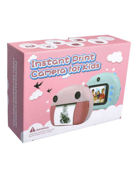 Appareil photo pour enfants avec imprimante KDC-0013B rose