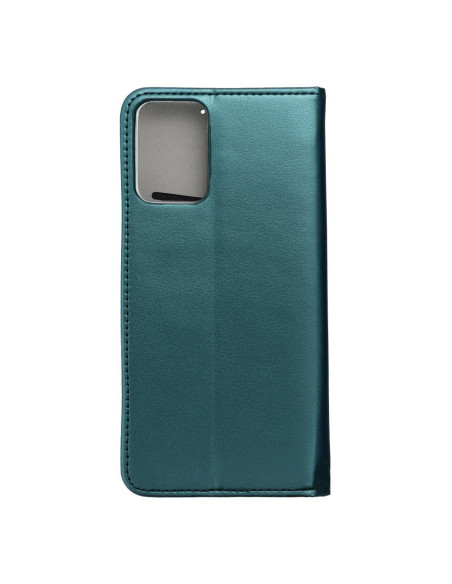 SMART MAGNETO Book case for MOTOROLA G24 dark green