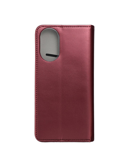 SMART MAGNETO Book case for REALME C67 burgundy