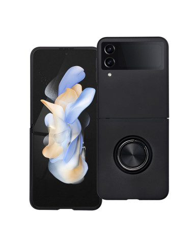 Coque en SILICONE pour SAMSUNG Z Flip 4 noir