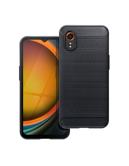 COQUE FORCELL - CARBON pour SAMSUNG Galaxy XCOVER 7 NOIR