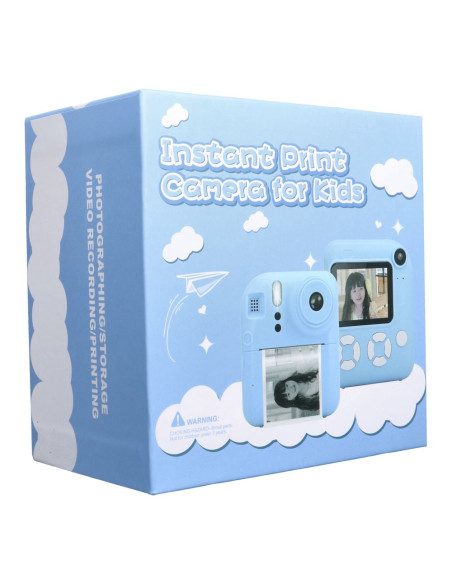 Digital kids camera with printer KDC-0013E blue