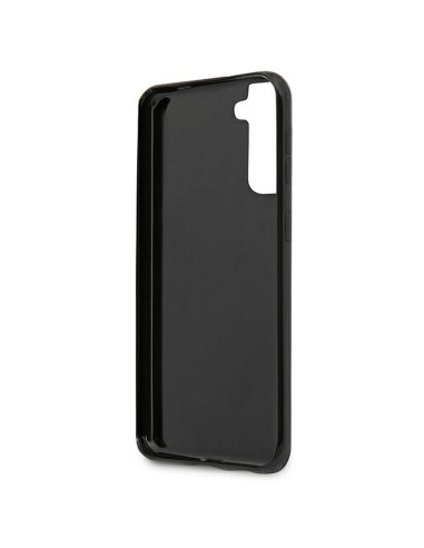 Véritable GUESS Case GUHCS21MPCUMABK pour Samsung S21 Plus (Marbre / noir)
