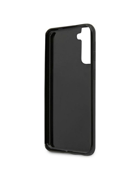 Véritable GUESS Case GUHCS21MPCUMABK pour Samsung S21 Plus (Marbre / noir)