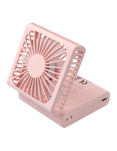 Ventilateur pliant portable F10 rose