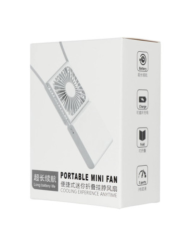 Ventilateur pliant portable F10 rose