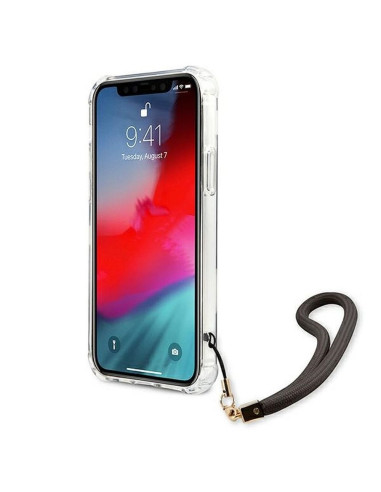 Coque ORIGINAL Hardcase GUESS GUHCP12LKSMAGR iPhone 12 PRO MAX marble cord grey