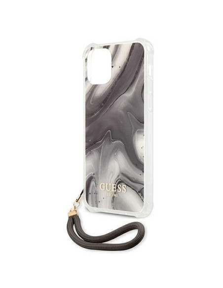 Coque ORIGINAL Hardcase GUESS GUHCP12LKSMAGR iPhone 12 PRO MAX marble cord grey