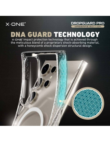 X-ONE Dropguard Magnetic Coque Pro - pour Samsung Galaxy S24 Ultra