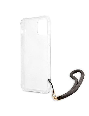 Coque ORIGINAL Hardcase GUESS GUHCP12LKSMAGR iPhone 12 PRO MAX marble cord grey