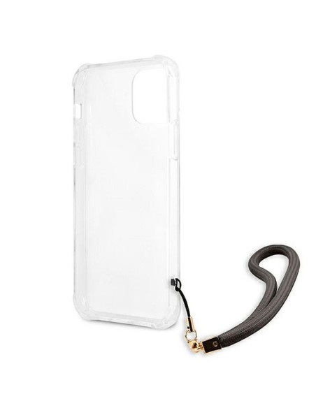 Coque ORIGINAL Hardcase GUESS GUHCP12LKSMAGR iPhone 12 PRO MAX marble cord grey