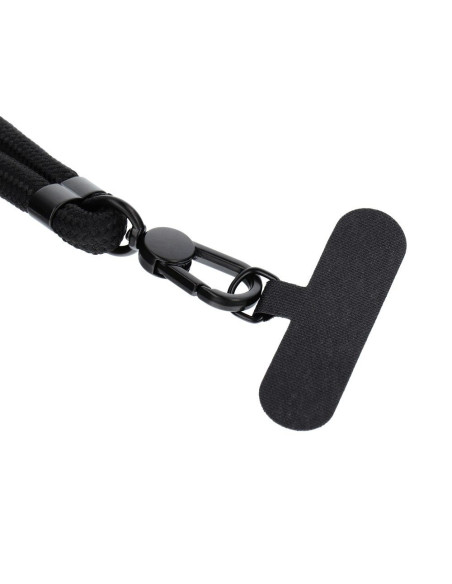 Pendentif téléphonique SWING (8mm) avec longueur réglable / longueur du cordon 165cm (max 82.5cm en boucle) / pour épaule ou cou