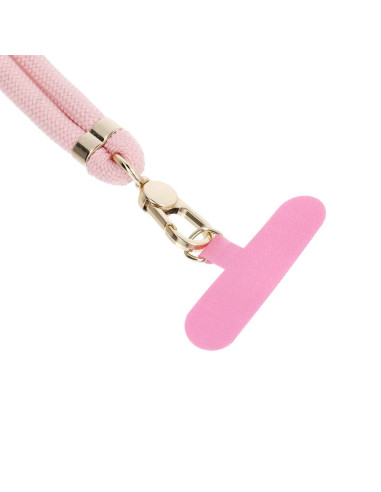 Pendentif téléphone SWING (8mm) avec longueur réglable / longueur du cordon 165cm (max 82.5cm en boucle) / pour épaule ou cou - 