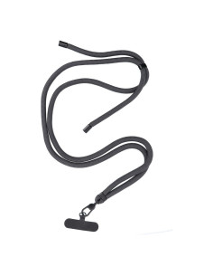 Pendentif téléphonique SWING (8mm) avec longueur réglable / longueur du cordon 165cm (max 82.5cm en boucle) / pour épaule ou cou