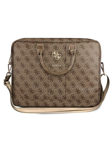 SACOCHE pour ordinateur portable 16" GUESS Sleeve GUCS13G4GFBR marron