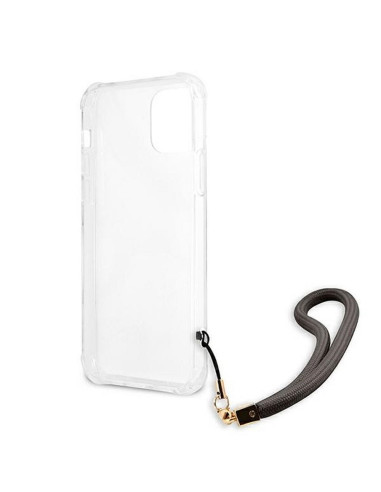 Coque ORIGINAL Hardcase GUESS GUHCN61KSMAGR iPhone 11 marble cord grey