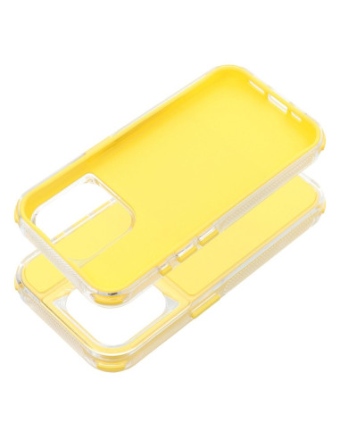 Coque MATRIX pour IPHONE 12 / 12 Pro jaune