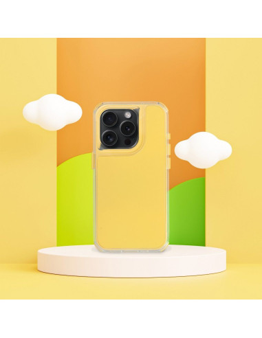 Coque MATRIX pour IPHONE 13 jaune