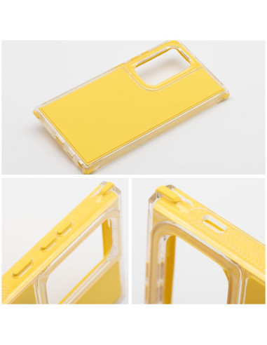 Coque MATRIX pour SAMSUNG A25 5G jaune