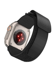 FORCELL F-DESIGN FA05 nylon strap for APPLE Watch 38 / 40 / 41 mm black