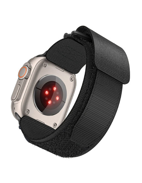 FORCELL F-DESIGN FA05 nylon strap for APPLE Watch 38 / 40 / 41 mm black