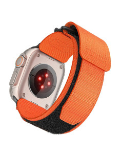 FORCELL F-DESIGN FA05 nylon strap for APPLE Watch 38 / 40 / 41 mm orange