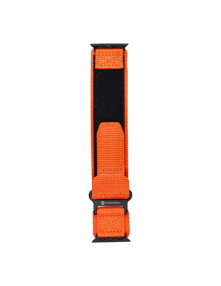 FORCELL F-DESIGN FA05 nylon strap for APPLE Watch 38 / 40 / 41 mm orange