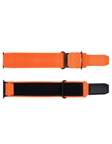 FORCELL F-DESIGN FA05 nylon strap for APPLE Watch 38 / 40 / 41 mm orange