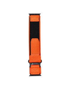 FORCELL F-DESIGN FA05 nylon strap for APPLE Watch 42 / 44 / 45 / 49 mm orange 2