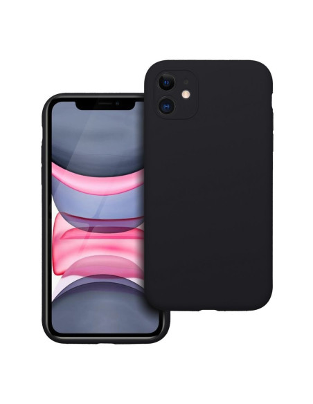 Coque en SILICONE 2mm pour IPHONE 11 noir