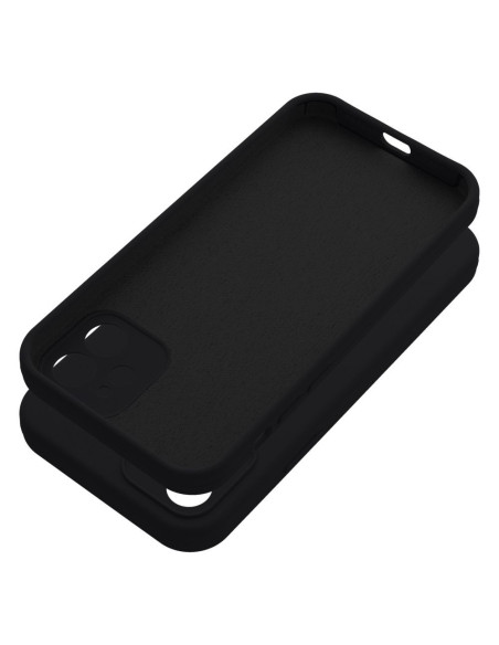 Coque SILICONE 2mm pour IPHONE 12 noir