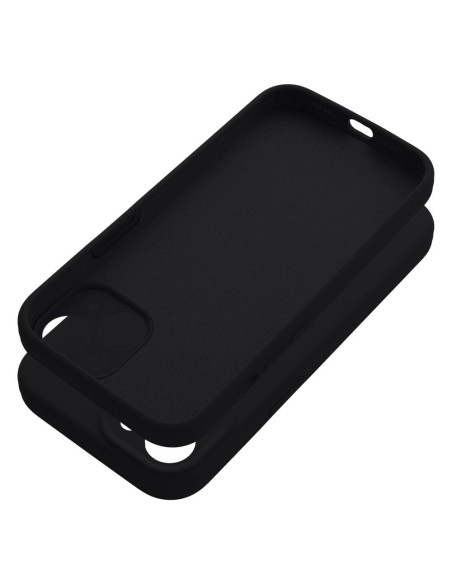 Coque SILICONE 2mm pour IPHONE 15 noir