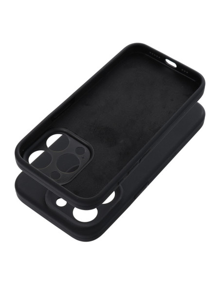 Coque SILICONE 2mm pour IPHONE 15 Pro noir