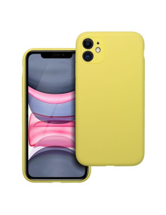 Coque en SILICONE 2mm pour IPHONE 11 jaune