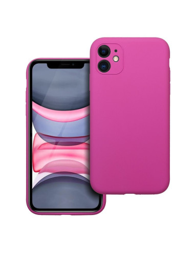 Coque en SILICONE 2mm pour IPHONE 11 rose