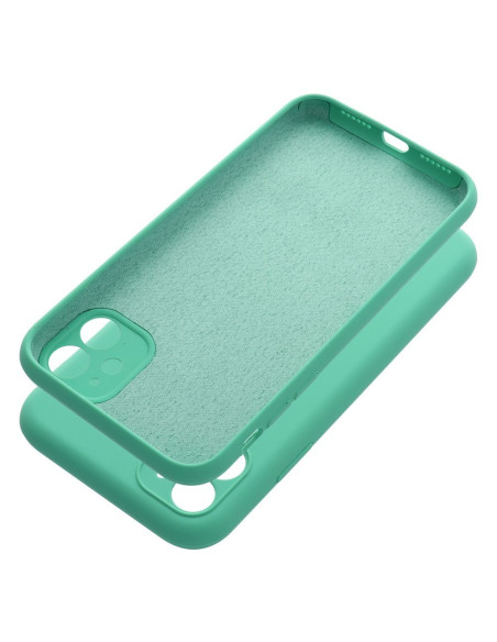 Coque en SILICONE 2mm pour IPHONE 11 mint
