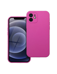 Coque en SILICONE 2mm pour IPHONE 12 rose
