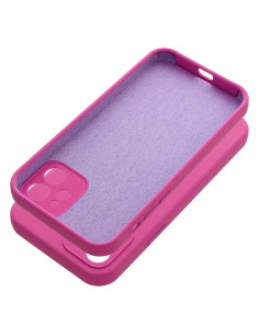 Coque en SILICONE 2mm pour IPHONE 12 rose 2