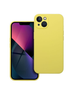 Coque SILICONE 2mm pour IPHONE 13 jaune