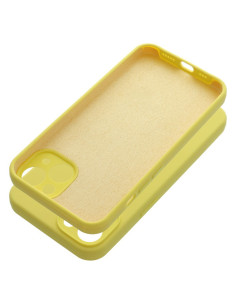 Coque SILICONE 2mm pour IPHONE 13 jaune 2
