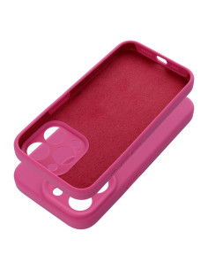 Coque en SILICONE 2mm pour IPHONE 14 rose 2