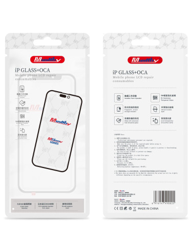 MUSTTBY verre + oca REDMI NOTE 8