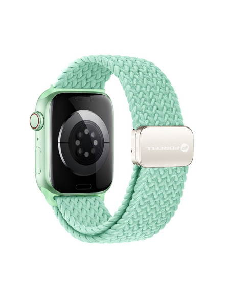 FORCELL F-DESIGN FA02 nylon magnetic strap for APPLE Watch 38 / 40 / 41 mm pistachio