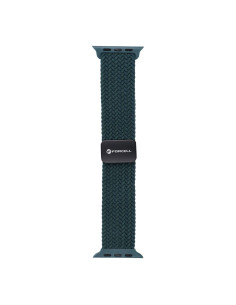 FORCELL F-DESIGN FA02 nylon magnetic strap for APPLE Watch 38 / 40 / 41 mm rainforest green 2