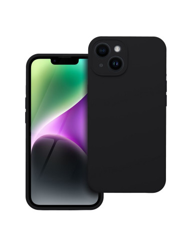 Coque SILICONE 2mm pour IPHONE 14 noir