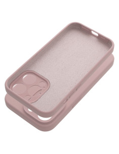 Coque SILICONE 2mm pour IPHONE 14 Pro rose poudré 2